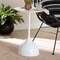 Baxton Studio Webb Metal Pedestal Accent Table, White 259-14292-ZORO - alternate 7