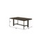 Homeroots 70" Espresso Wood Trestle Base Dining Table 631277 - alternate 6