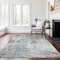 Homeroots 3' X 5' Brown Taupe And Gray Abstract Washable Indoor Outdoor Area Rug 587872 - alternate 8