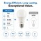 Euri Lighting A19 LED Bulbs, 9W, 810 lm, 60W Eq., 3000K, E26, CEC/JA8, UL, 2PK EA19-9W5000CEC-2 - alternate 6