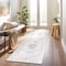 World Rug Gallery Vintage Bohemian Machine Washable Non Slip Runner Rug 2 ft 6 in x 12 ft Beige 6024BEIGE26X12 - alternate 1