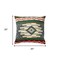 Homeroots 20" Blue And Ivory Southwestern Throw Pillow Cover 534085 - alternate 5