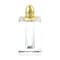 Homeroots Set of Two Clear And Gold Crystal Pepper Shakers 376094 - alternate 2