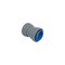Southwire SIMPush Conduit Coupling, 1/2 in Push-In, 1.41 in Dia, 2.32 in L, PVC 65083401 - alternate 1