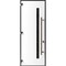 Vdomdoors Steel Door Dekton 0163 Venezia Noce 96вЂќ/ Entry Door Painted W36xH96 Right hand Inswing DEKTON0163EXD-VEN-W36xH96-RH-I - alternate 4