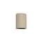 Luxury Lighting Gilly 8.5 in Ceramic Half Cylinder Outdoor Wall Light, Cottonwood Paint Finish, 2PK (2) 100-00-CW-ud-7 - alternate 3