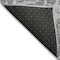 Homeroots 2' X 3' Charcoal Abstract Washable Non Skid Indoor Outdoor Area Rug 559253 - alternate 5