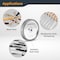 Powertec CBN Grinding Wheel 6 Inch 180 Grit, 1in Wide, 1/2in Arbor - Bench Grinder Sharpening Wheel 15704 - alternate 5