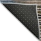 Homeroots 10' X 14' Blue Brown And Sky Blue Striped Washable Indoor Outdoor Area Rug 577985 - alternate 9