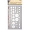 Chartpak Individual Stencil, Plastic CHA1002PI - alternate 1