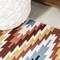 Jonathan Y Konya Diamond Kilim Geometric Yellow/Red/Blue 4 ft. x 6 ft. Area Rug SWC101A-4 - alternate 8