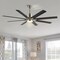 Jonathan Y Octo 66" 1-Light Contemporary Industrial Iron/Plastic Mobile-App/Remote-Controlled 6-Speed Ceiling F JYL9712B - alternate 10