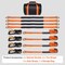 Vevor Ratchet Tie Down Strap Towing Tire Straps Kit for Car Trailer Hauler 4 PCS, 4PK XMS-1 - alternate 5