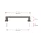 Richelieu Hardware Mirabel Collection 6 5/16-inch 160 mm Antique Nickel Transitional Rectangular Cabinet Pull BP795160143 - alternate 6