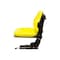Uni Pro 117 Utility Mechanical Suspension Seat, Yellow Vinyl 7736 - alternate 4