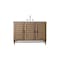 James Martin Vanities Portland 48'' S Vanity Whitewashed Walnut w/ Ethereal Noctis Silestone Top w/ Wireless Charger 620-V48-WW-FENC - alternate 1