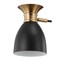 Jonathan Y Edison 20" 3-Light Metal LED Pendant, Black/Brass Gold JYL6137A - alternate 7