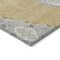 Homeroots 3' X 5' Gold Gray And Ivory Oriental Washable Indoor Outdoor Area Rug 598406 - alternate 6