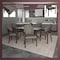 Leisuremod Opaline Series Elegant Wooden Dining Chair in Two-Tone Kahki, 4PK OC24KA4 - alternate 6