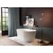 Kingston Brass 55" Acrylic Oval Double Ended Freestanding Tub with Drain, Glossy White VT7DE553423 - alternate 4