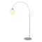 Jonathan Y Nora 71" Coastal Vintage Iron LED Floor Lamp, Nickel/White JYL3089B - alternate 6