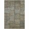 Homeroots 9' X 12' Taupe Brown And Beige Patchwork Washable Indoor Outdoor Area Rug 581627 - alternate 8