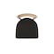 Holland Bar Stool Co Revelle 36in Swivel Extra Tall Bar Stool, Anodized Nickel Finish, Medium Back, Canter Espresso Seat 881 - alternate 6