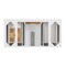 James Martin Vanities Lorelai 48" Single Vanity, Bright White, w/ 3 CM Phantome Eclos Top 424-V48-BW-3PHT - alternate 7