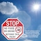 Signmission Stop No Food or Drink Beyond This P, 10 Inch X 10 Inch, Plastic Sign OC-P-10-81 - alternate 5