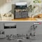 Simple Deluxe TV Stand Dresser for Bedroom Entertainment Center with 5 Fabric Drawers, up for 45in TV, Storage Or 3A88HKCABT5TVGRY - alternate 6