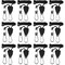 Ipower 6-Pair 1/8 Inch Adjustable Rope Hanger, Heavy Duty Grow Light Hangers with Reinforced Metal GLROPELITEX6 - alternate 1