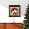 Homeroots Cardinal Wreath Black Framed Wall Art 572021 - alternate 5