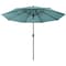 Pure Garden 10-Foot Outdoor Patio Umbrella with Auto-Tilt and Base, Sand 50-LG1043 - alternate 6