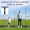 Hurtle Tetherball Ball and Rope Set HUTBALLBL - alternate 5