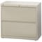 Hirsh 30" W 2 Drawer Lateral File Cabinet, Putty, A4/Legal/Letter 14970 - alternate 1