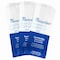 Necessities Hospeco Feminine Hygiene Convenience Disposal Bag, 3"x7.75", White - Case of 500 NEC-500 - alternate 4