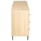 Homeroots 68" Natural Solid Wood Six Drawer Dresser 620850 - alternate 8