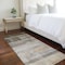 Homeroots 8' Runner Brown Ombre Washable Non Skid Indoor Outdoor Runner Rug 563629 - alternate 8