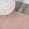 Jonathan Y Haze Solid Low-Pile Pink 2 ft. x 14 ft. Runner Rug SEU100P-214 - alternate 7