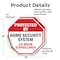 Signmission Protected By Home Security System 2, 4 inch X 4 inch, Vinyl Decal, 2PK OC-D-2PACK-4-169 - alternate 4