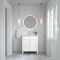 James Martin Vanities Brittany 30" Single Vanity in Bright White, w/ 3 CM Siberian Silestone Top 655-V30-BW-3SFR - alternate 5