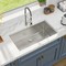 Wrightmaster 32 in. Undermount 16-Gauge Single Bowl Stainless Steel Sink with Bottom Grids, Rolling-Up Rack ZOR-U321910R1 - alternate 5