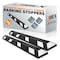 Jrex Safety 72 in Rubber Parking Block Curb Stop, White Reflective Strip, 2PK PBSW-JR-6-2PK - alternate 1
