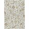 Homeroots 8' X 10' Ivory Brown And Green Floral Washable Indoor Outdoor Area Rug 597821 - alternate 6