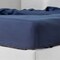 Homeroots Navy Blue Linen King Fitted Sheet 568230 - alternate 7