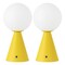 Jonathan Y Macie 11.75" Modern Minimalist Globe Rechargeable/Cordless Dimmable Integrated LED Table Lamp w, 2PK JYL7159A-SET2 - alternate 6