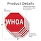 Signmission Whoa, 6 inch X 6 inch, Vinyl Decal, 5PK OC-D-5PACK-6-63 - alternate 4