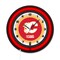 Holland Bar Stool Calgary Flames 19 Double Neon Wall Clock Clk19BK - alternate 1