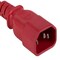 Sanoxy 8ft 18 AWG Computer Power Extension Cord IEC320 C13 to IEC320 C14, Red SNX-CBL-LDR-PW131-7208 - alternate 2