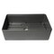 Alfi Brand Grey Matte Workstation 33''X20'' Single Bowl Step Rim Fireclay Farm Sink W/ Accessories ABFS3320S-GM - alternate 6